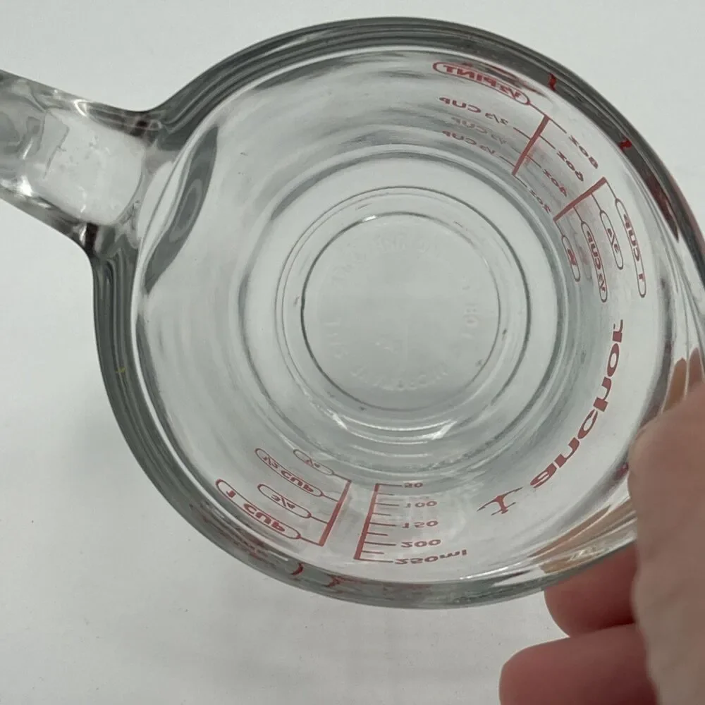 Anchor Hocking 1 Cup (8 Ounce Capacity) Glass Measuring Cup
